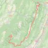 Itinéraire Traversée de la Chartreuse, distance, dénivelé, altitude, carte, profil, trace GPS