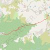 Itinéraire Laison du refuge de Petra Piana à Guagnu, distance, dénivelé, altitude, carte, profil, trace GPS