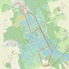 Itinéraire Au pays des demoiselles, distance, dénivelé, altitude, carte, profil, trace GPS