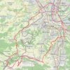 Itinéraire Huningue - Bale - Leymen, distance, dénivelé, altitude, carte, profil, trace GPS