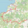 Itinéraire Ajaccio - Bonifacio - Étape 4, distance, dénivelé, altitude, carte, profil, trace GPS