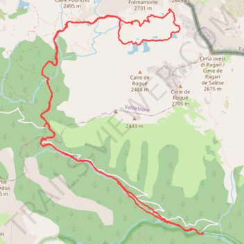 Itinéraire 2025 09 07 - lacs de freùmamorte à 2 + Véro et Pierre Pix, distance, dénivelé, altitude, carte, profil, trace GPS
