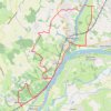 Itinéraire Circuit des 2 rivières - Bouchemaine et Savennières, distance, dénivelé, altitude, carte, profil, trace GPS