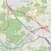 Itinéraire De Bréviande à Melun, distance, dénivelé, altitude, carte, profil, trace GPS