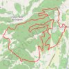 Itinéraire Chamaret (Drôme), distance, dénivelé, altitude, carte, profil, trace GPS