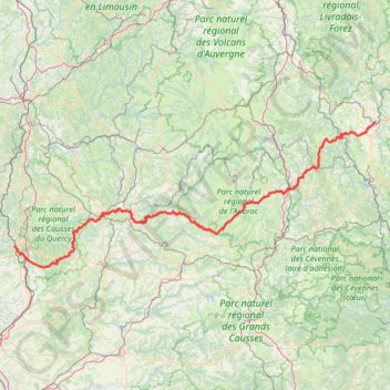 Itinéraire puy_port, distance, dénivelé, altitude, carte, profil, trace GPS