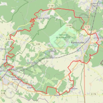 Itinéraire Les Randobolitaines, distance, dénivelé, altitude, carte, profil, trace GPS