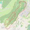 Itinéraire Les Rochassons, distance, dénivelé, altitude, carte, profil, trace GPS