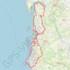 Itinéraire Boucle à Donville-les-Bains, distance, dénivelé, altitude, carte, profil, trace GPS