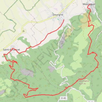 Itinéraire La Ronde des Givrés, distance, dénivelé, altitude, carte, profil, trace GPS