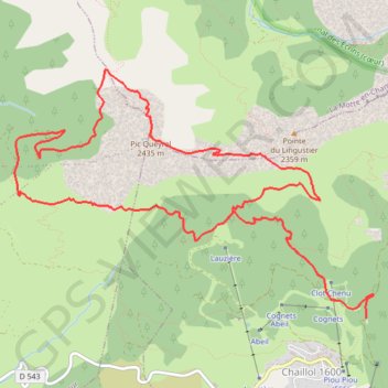 Itinéraire Tracks_Track no. 1, distance, dénivelé, altitude, carte, profil, trace GPS