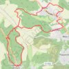 Itinéraire Saulny - Chatel, distance, dénivelé, altitude, carte, profil, trace GPS