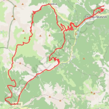 Itinéraire raid Queyras parcours 1-16295909, distance, dénivelé, altitude, carte, profil, trace GPS