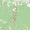 Itinéraire 2020-10-17 17:27:50, distance, dénivelé, altitude, carte, profil, trace GPS