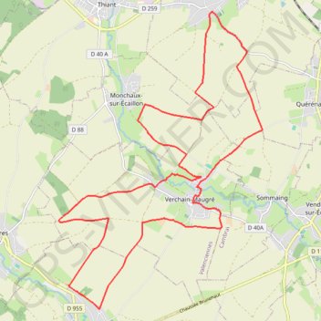 Itinéraire VERCHI'TOUR 25km, distance, dénivelé, altitude, carte, profil, trace GPS