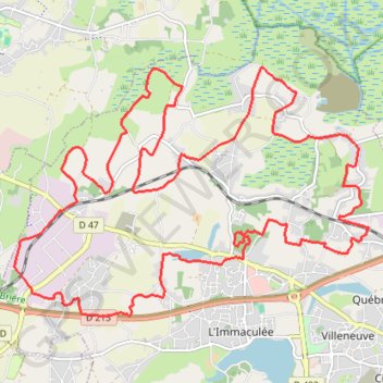 Itinéraire Circuit du Point du Jour - Saint-Nazaire, distance, dénivelé, altitude, carte, profil, trace GPS