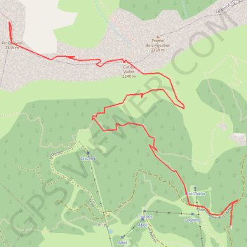 Itinéraire Pic Queyrel (Écrins), distance, dénivelé, altitude, carte, profil, trace GPS