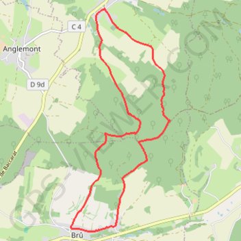 Itinéraire Ménil sur Belvitte, distance, dénivelé, altitude, carte, profil, trace GPS