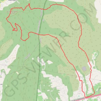 Itinéraire LE TELEGRAPHE, distance, dénivelé, altitude, carte, profil, trace GPS