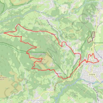 Itinéraire Mont de Gez Classique, distance, dénivelé, altitude, carte, profil, trace GPS