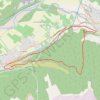Itinéraire Les Mées - Malijai, distance, dénivelé, altitude, carte, profil, trace GPS