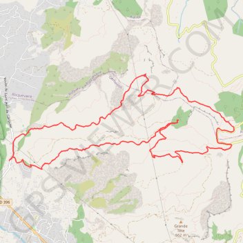 Itinéraire Saint Jean de Garguier, distance, dénivelé, altitude, carte, profil, trace GPS