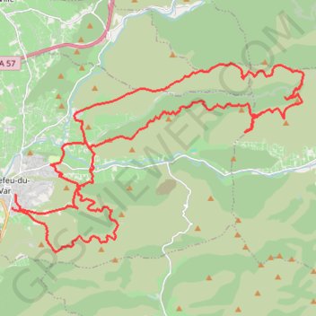 Itinéraire Pistes de Camargue à Pierrefeu-du-Var, distance, dénivelé, altitude, carte, profil, trace GPS