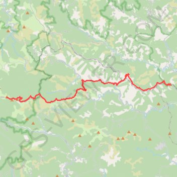 Itinéraire Signal de Saint-Pierre - Mont Aigoual, distance, dénivelé, altitude, carte, profil, trace GPS