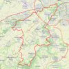 Itinéraire Accro Vélo, distance, dénivelé, altitude, carte, profil, trace GPS