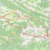 Itinéraire De Foix à Unjat, distance, dénivelé, altitude, carte, profil, trace GPS