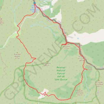 Itinéraire COLERA xgilbert, distance, dénivelé, altitude, carte, profil, trace GPS