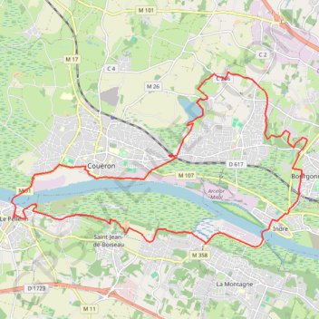 Itinéraire Grand tour des 2 Bacs par Beaulieu, distance, dénivelé, altitude, carte, profil, trace GPS