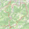 Itinéraire Le Lomont - Doubs, distance, dénivelé, altitude, carte, profil, trace GPS