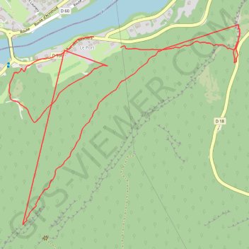 Itinéraire Grotte de Thoirette, distance, dénivelé, altitude, carte, profil, trace GPS
