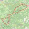 Itinéraire Trail l'Ardéchois, distance, dénivelé, altitude, carte, profil, trace GPS