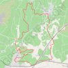 Itinéraire Domazan et le Castelas - Théziers, distance, dénivelé, altitude, carte, profil, trace GPS