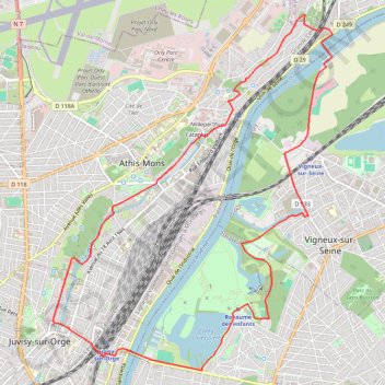 Itinéraire Port aux Cerises, distance, dénivelé, altitude, carte, profil, trace GPS