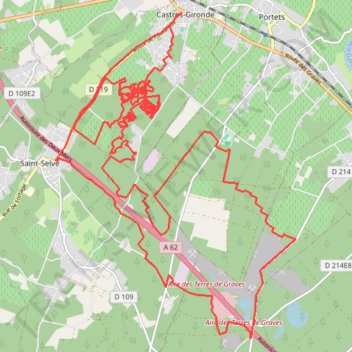 Itinéraire Castres Marcassins 2- 2025, distance, dénivelé, altitude, carte, profil, trace GPS