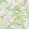Itinéraire Citon Cénac, distance, dénivelé, altitude, carte, profil, trace GPS