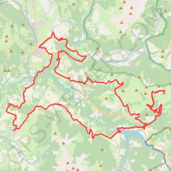 Itinéraire Mens Beaumont Salette, distance, dénivelé, altitude, carte, profil, trace GPS