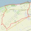 Itinéraire L'Ansérienne - Oye-Plage, distance, dénivelé, altitude, carte, profil, trace GPS