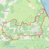 Itinéraire 🚴 Trace ,boucle de Saint-Seurin de Cadourne, distance, dénivelé, altitude, carte, profil, trace GPS