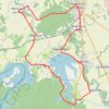 Itinéraire Les pans de bois et le lac Amance, distance, dénivelé, altitude, carte, profil, trace GPS