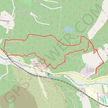 Itinéraire Muraille de Geydan - Gardanne, distance, dénivelé, altitude, carte, profil, trace GPS