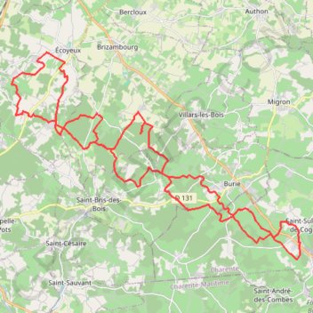 Itinéraire 200908091719, distance, dénivelé, altitude, carte, profil, trace GPS