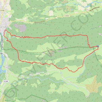 Itinéraire _06/06/2020 08:09:39, distance, dénivelé, altitude, carte, profil, trace GPS