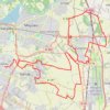 Itinéraire Pusignan au départ de Chassieu, distance, dénivelé, altitude, carte, profil, trace GPS