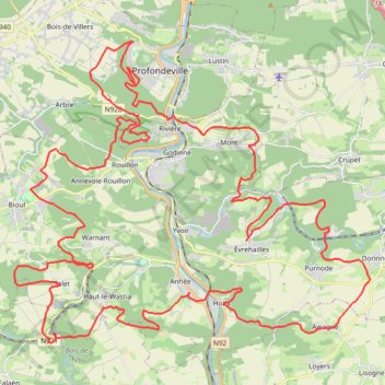 Itinéraire Trail de la Sibérie 75 Km, distance, dénivelé, altitude, carte, profil, trace GPS