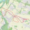Itinéraire Boucle des fermes de Lacroix-Falgarde, distance, dénivelé, altitude, carte, profil, trace GPS