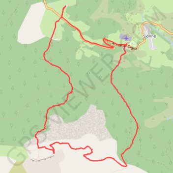 Itinéraire Les Cadières de Brandis, distance, dénivelé, altitude, carte, profil, trace GPS